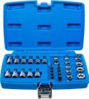 BGS Bit und Steckschlüsseleinsatz Satz 10 mm 3/8 Zoll T-Profil 34 Teilig
