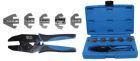 BGS Crimpzangen Satz mit 5 Paar Backen