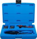 BGS Crimpzangen und Stecker Entriegelungs Werkzeug-Satz mit 2 Paar Backen