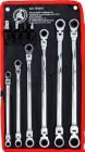 BGS Diy Doppel Ratschen Gelenkschlüssel Satz 10 teilig 8 - 19 mm