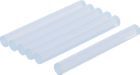 BGS Diy Heißklebe Patronen transparent Durchmesser 11 mm 100 mm 6 teilig