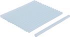 BGS Diy Heißklebe Patronen transparent Durchmesser 11 mm 200 mm 16 teilig
