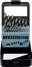 BGS Diy HSS Spiralbohrer Satz 1 - 10 mm 19 teilig in Metallkassette