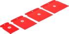 BGS Diy Japan Spachtel Satz Kunststoff 50 / 80 / 100 / 120 mm 4 teilig