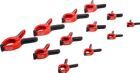 BGS Diy Leimzwingen Satz Nylon 85 - 160 mm 12 teilig