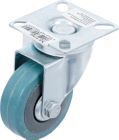 BGS Diy Lenkrolle Gummi mit Anschraubsockel Durchmesser 50 mm