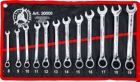 BGS Diy Ratschenring Maulschlüssel Satz 8 - 19 mm 12 teilig umschaltbar