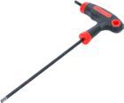 BGS Diy Schraubendreher mit/ohne Bohrung T25 mit T-Griff und seitlicher Klinge