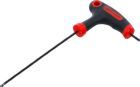 BGS Diy Schraubendreher Innensechskant mit Kugelkopf 2 mm mit T-Griff