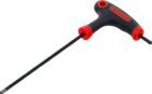 BGS Diy Schraubendreher Innensechskant mit Kugelkopf 3 mm mit T-Griff