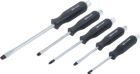 BGS Diy Schraubendreher Satz 5 teilig PZ/Schlitz