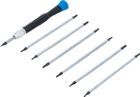 BGS Diy Schraubendreher Satz für Elektroniker 8 teilig Torx/Schlitz