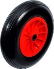 BGS Diy Schubkarrenrad PU rot/schwarz 400 mm