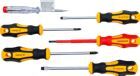 BGS Diy VDE Elektriker Schraubendreher Satz Schlitz / Kreuzschlitz 6 teilig