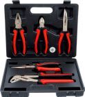 BGS Diy Zangen Satz 5 teilig Rot