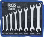 BGS Doppel Maulschlüssel Satz 6 - 22 mm 8 teilig