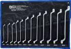 BGS Doppel Ringschlüssel Satz 6 x 7 - 30 x 32 mm 12 teilig gekröpft