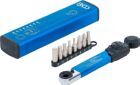 BGS Drehmomentschlüssel 2 - 10 Nm Innensechskant 6,3 mm 1/4 Zoll 9 Teilig