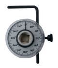 BGS Drehwinkel Messgerät 12,5 mm 1/2 Zoll Antrieb Innenvierkant
