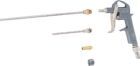 BGS Druckluft Ausblaspistole Alu mit 3 Düsen