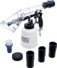 BGS Druckluft Reinigungspistole mit Bürsten und Saugaufsatz 7 teilig