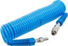BGS Druckluft Spiralschlauch 6 meter Außendurchmesser 8 mm