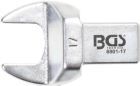 BGS Einsteck Maulschlüssel 17 mm Aufnahme 14 x 18 mm