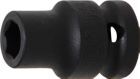 BGS Kraft Steckschlüssel 11 mm Einsatz Sechskant Antrieb Innenvierkant 12,5 mm