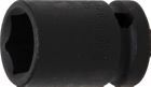 BGS Kraft Steckschlüssel 17 mm Einsatz Sechskant Antrieb Innenvierkant 12,5 mm