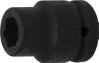 BGS Kraft Steckschlüssel 17 mm Einsatz Sechskant Antrieb Innenvierkant 20 mm