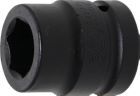 BGS Kraft Steckschlüssel 27 mm Einsatz Sechskant Antrieb Innenvierkant 25 mm