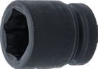 BGS Kraft Steckschlüssel 38 mm Einsatz Sechskant Antrieb Innenvierkant 25 mm