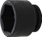 BGS Kraft Steckschlüssel 80 mm Einsatz Sechskant Antrieb Innenvierkant 25 mm