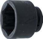 BGS Kraft Steckschlüssel 90 mm Einsatz Sechskant Antrieb Innenvierkant 25 mm
