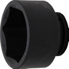 BGS Kraft Steckschlüssel 105 mm Einsatz Sechskant Antrieb Innenvierkant 25 mm