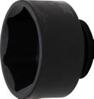 BGS Kraft Steckschlüssel 115 mm Einsatz Sechskant Antrieb Innenvierkant 25 mm