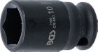 BGS Kraft Steckschlüssel 10 mm Einsatz Sechskant Antrieb Innenvierkant 6,3 mm