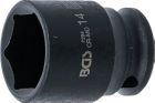BGS Kraft Steckschlüssel 14 mm Einsatz Sechskant Antrieb Innenvierkant 6,3 mm