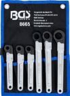 BGS Leitungs Ratschenschlüssel Satz 6 teilig
