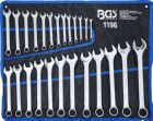 BGS Maul Ringschlüssel Satz 6 - 32 mm 25 teilig