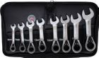 BGS Ratschenring Maulschlüssel Satz 8 - 19 mm 8 teilig umschaltbar