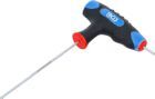 BGS Schraubendreher Innensechskant 2 mm mit T-Griff und seitlicher Klinge