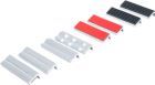 BGS Schraubstock Schutzbacken Satz Aluminium 100 mm 8 teilig