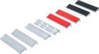 BGS Schraubstock Schutzbacken Satz Aluminium 125 mm 8 teilig