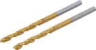 BGS Spiralbohrer HSS-G titan-nitriert 3,0 mm 2 teilig