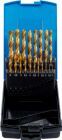 BGS Spiralbohrer Satz HSS 1-10 mm titan-nitriert 19 teilig
