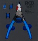 BGS Sprengringzange für Außen-/Innensprengringe auswechselbare Spitzen 180 mm
