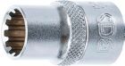 BGS Steckschlüssel Einsatz 13 mm Gear Lock Antrieb Innenvierkant 12,5 mm 1/2 Zoll
