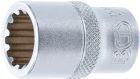 BGS Steckschlüssel Einsatz 15 mm Gear Lock Antrieb Innenvierkant 12,5 mm 1/2 Zoll