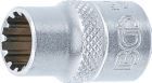 BGS Steckschlüssel Einsatz 10 mm Gear Lock Antrieb Innenvierkant 10 mm 3/8 Zoll